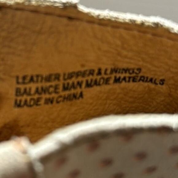 Born Genevieve polka dot stack heeled boots leather upper size 7.5 - Picture 12 of 12